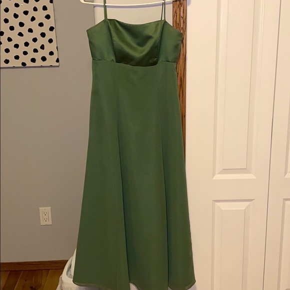 Alfred Angelo | Dresses | Beautiful Simple Green Dress | Poshmark